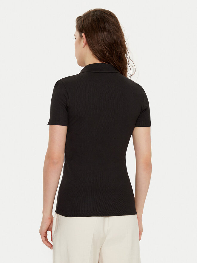 Lacoste Lacoste Polo marškinėliai DF5377 Juoda Slim Fit