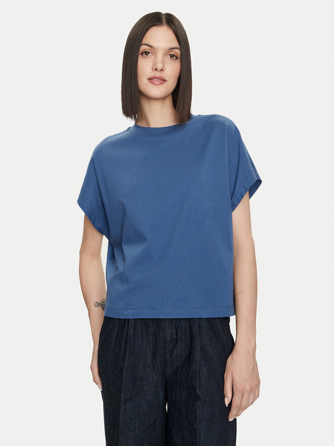 United Colors Of Benetton United Colors Of Benetton Marškinėliai 3096D1071 Mėlyna Relaxed Fit