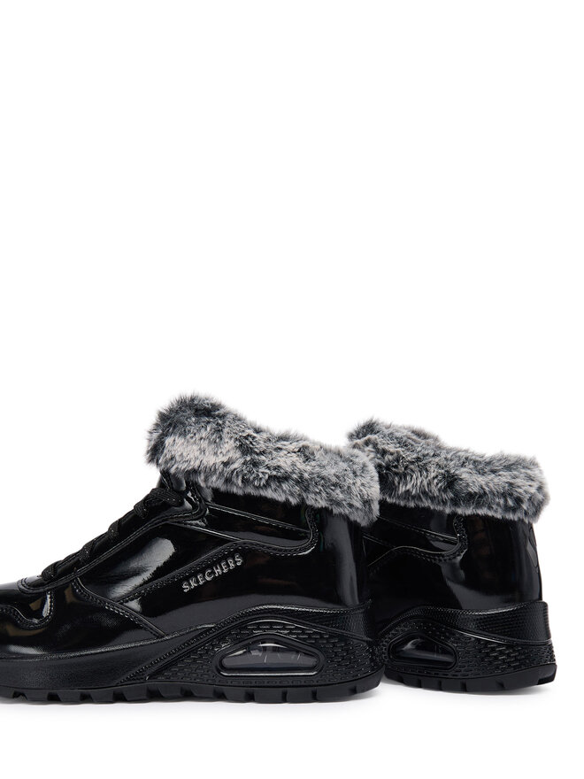Skechers Schnürschuhe Skechers Uno Rugged 168126/BBK Schwarz