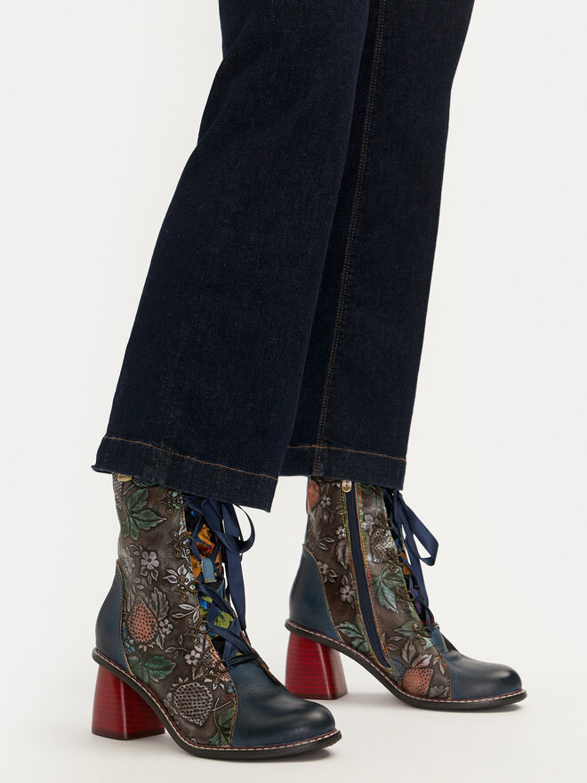 Laura Vita Botines Laura Vita Evcao 311 Azul