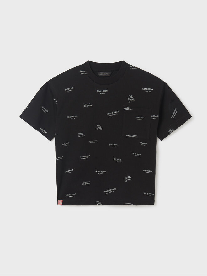Mayoral Mayoral T-Shirt 6085 Μαύρο