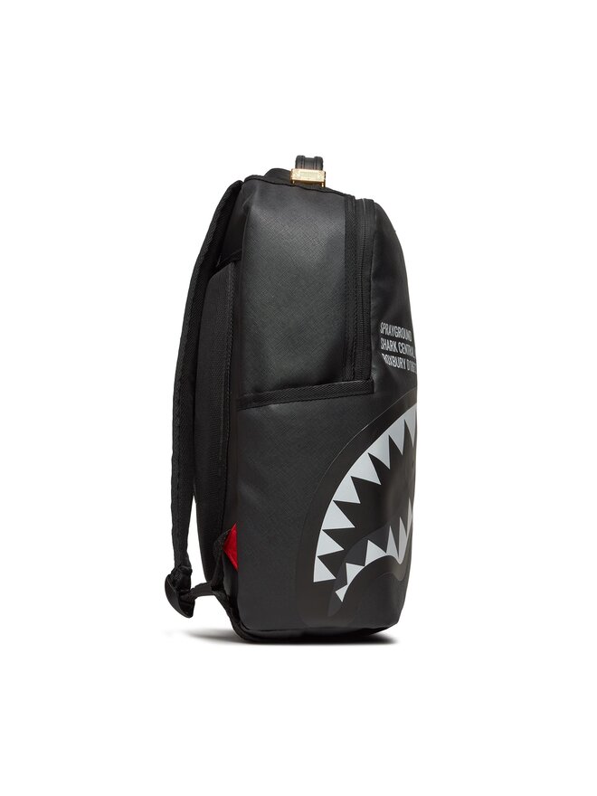 SPRAYGROUND Rucksack SPRAYGROUND Shark Central 2.0 Black On Grey Sp Dlxsv 910B5643NSZ Schwarz