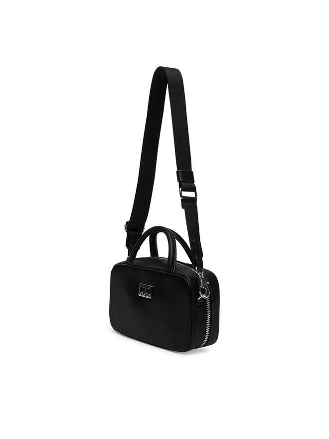 Tommy Jeans Handtasche Tommy Jeans Tjw American Cool Trunk AW0AW17294 Schwarz