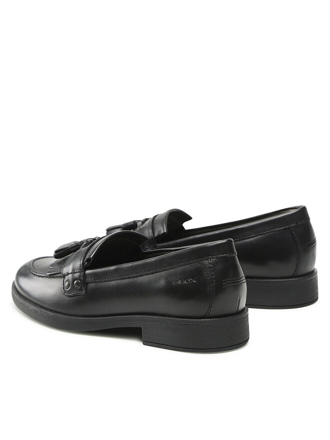 Geox Félcipő Geox J Agata A J4449A 00043 C9999 D Fekete
