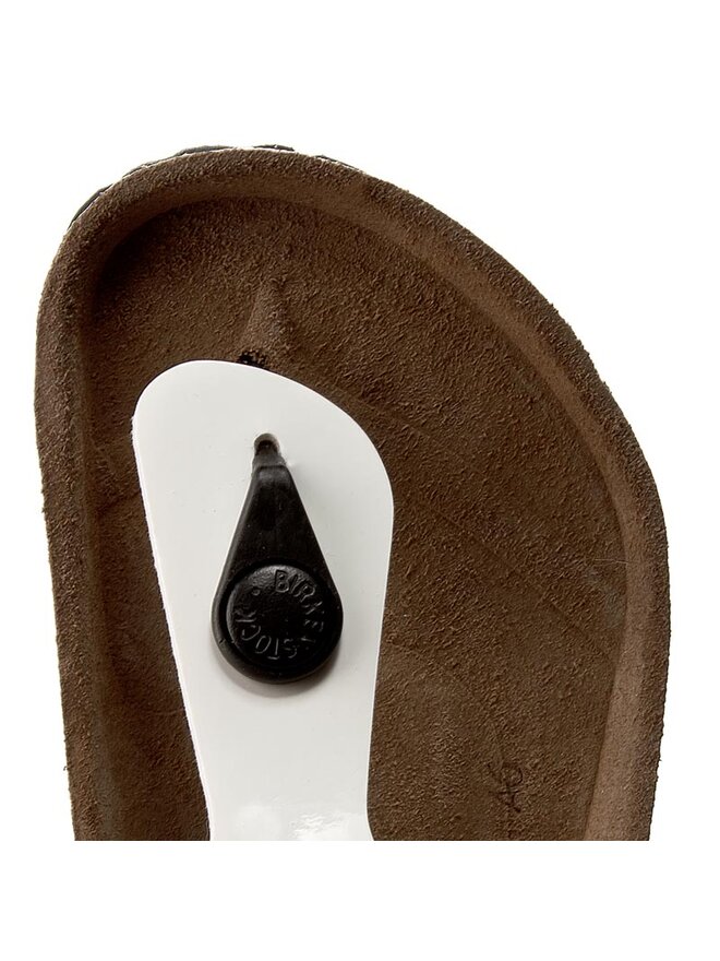 Birkenstock В'єтнамки Birkenstock Gizeh Kids 0846163 Білий