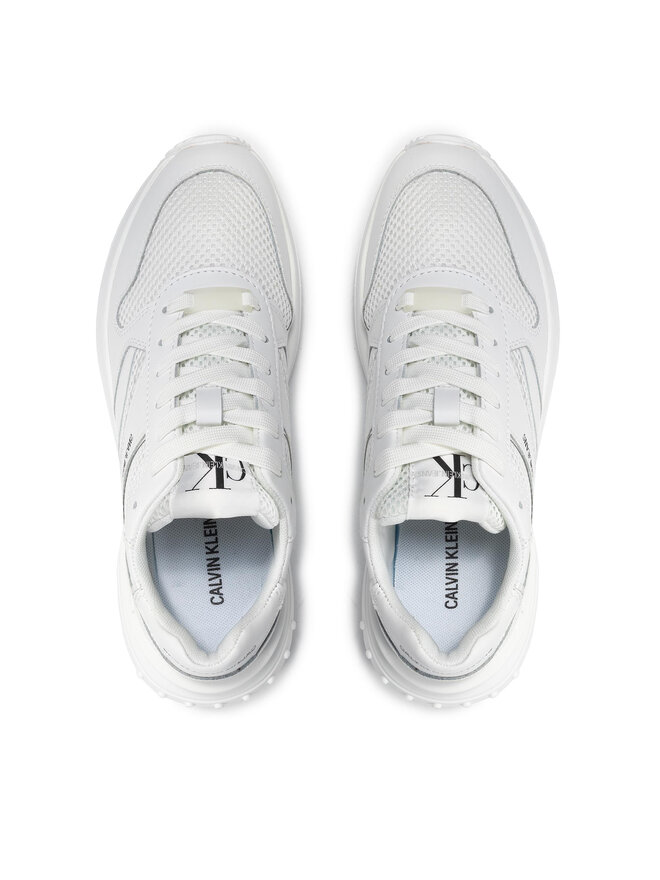 Calvin Klein Jeans Superge Calvin Klein Jeans Runner Laceup Sneaker Snap Wn YW0YW00467 Bela