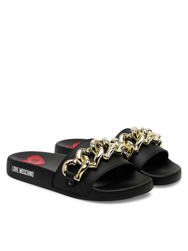 LOVE MOSCHINO Natikače LOVE MOSCHINO JA28132G1MI16000 Crna