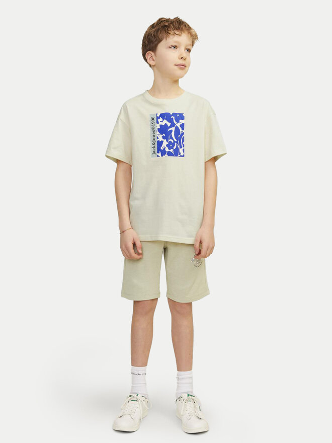 Jack&Jones Junior Jack&Jones Junior Marškinėliai Jormarbella 12257641 Écru Loose Fit