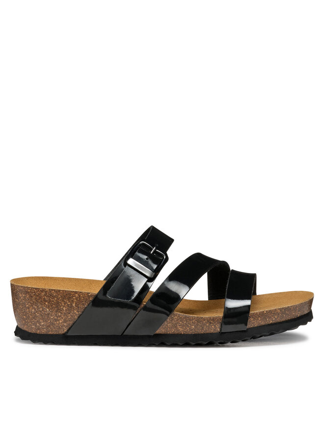 Geox Klapki Geox D New Sthellae D551AA 000HH C9999 Czarny