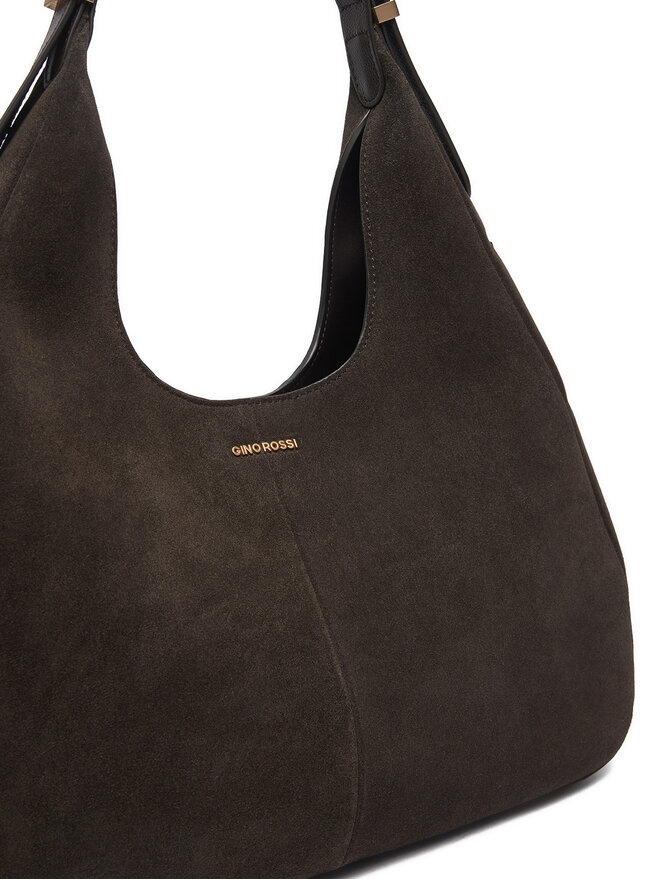 GINO ROSSI Handtasche GINO ROSSI EO-LA224-19595-1 Dunkelbraun