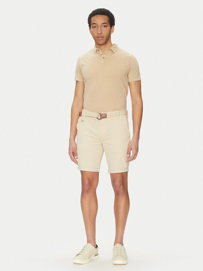 INDICODE INDICODE Футболка Injamiro 41-143 Бежевий Regular Fit