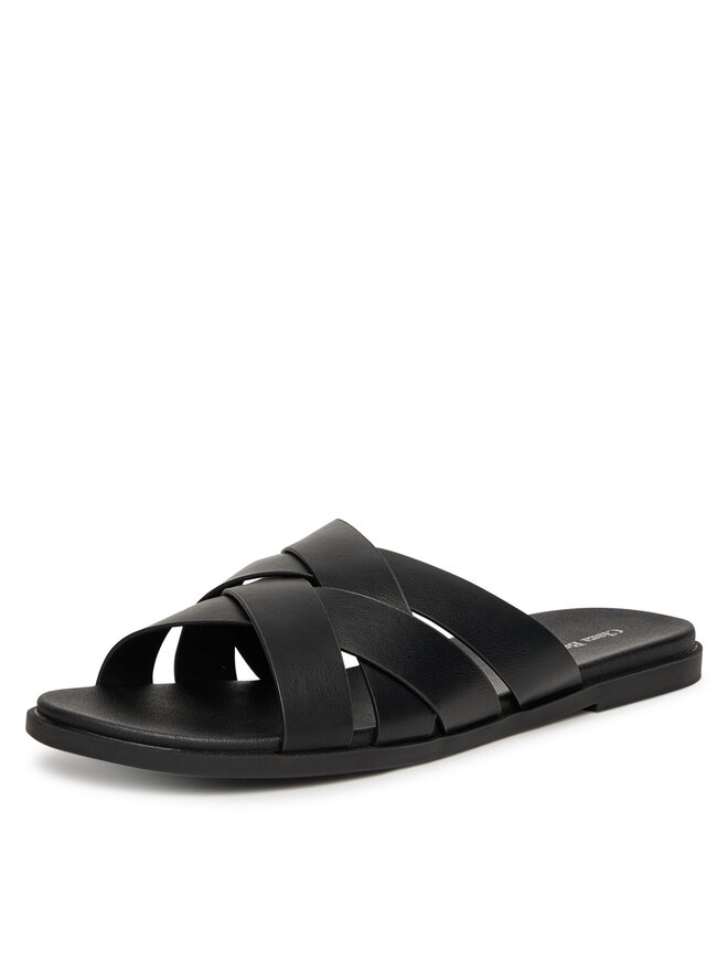 Clara Barson Pantoletten Clara Barson WS2520-03 Schwarz