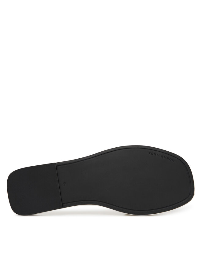 Tory Burch Chanclas Tory Burch T Lock Slide 164676 Blanco