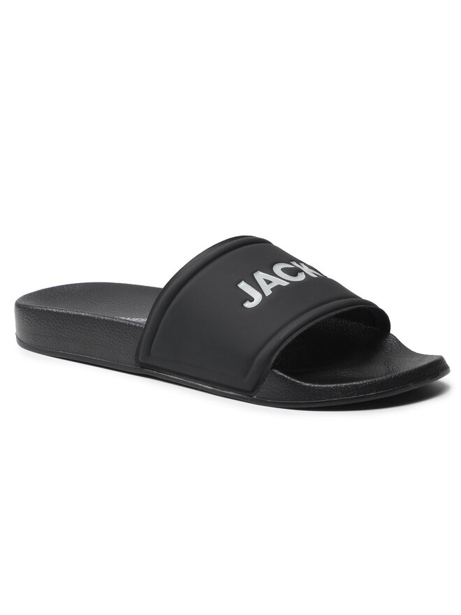 Jack&Jones Šlepetės Jack&Jones Jfwlarry 12184277 Juoda