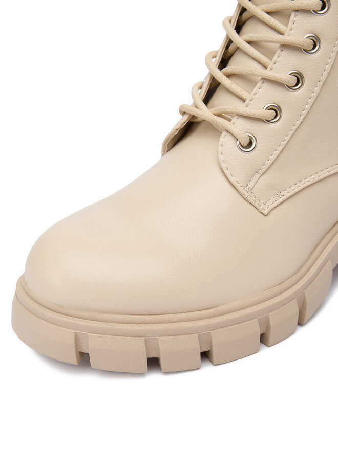 DeeZee Botines planos DeeZee 17193-13 Beis