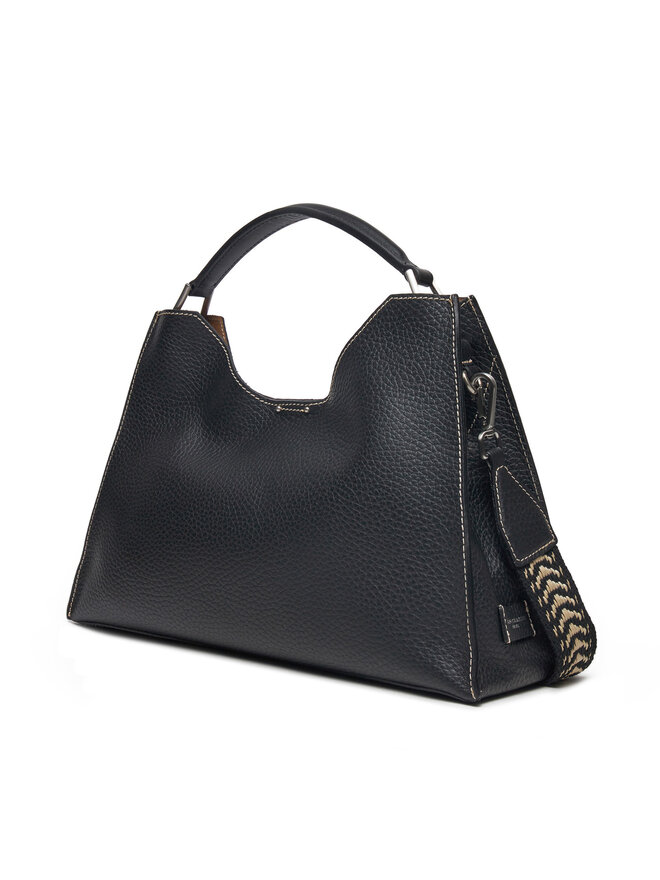 Gianni Chiarini Дамска чанта Gianni Chiarini Aurora BS 10566 RNGDBL-NAETN Черен