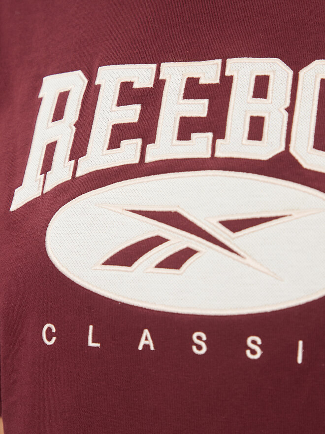 Reebok Reebok Marškinėliai Classics Big Logo IL4638 Raudona Regular Fit