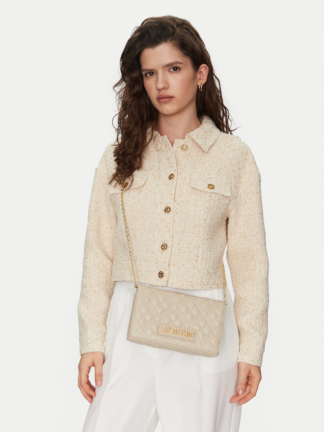 LOVE MOSCHINO Torebka LOVE MOSCHINO JC4079PP1MLA0110 Écru