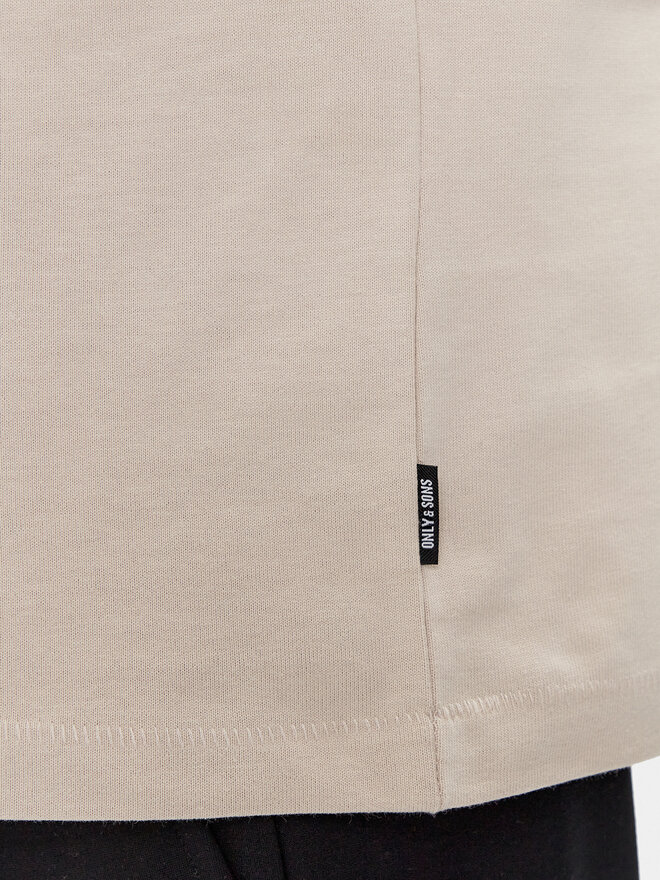 Only & Sons Only & Sons Majica Millenium 22027787 Bež Oversize