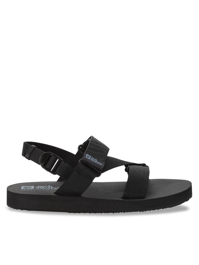 Jack Wolfskin Sandalen Jack Wolfskin Urban Entdeckung Belt Sandal 4056711 Schwarz