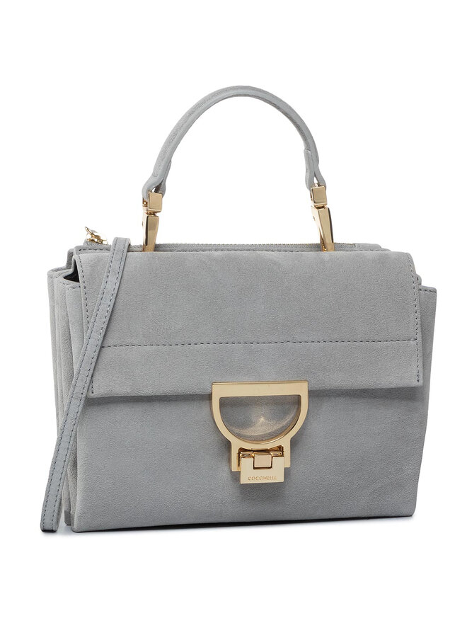 Coccinelle Handtasche Coccinelle FD6 Arlettis Suede E1 FD6 55 B7 01 Grau