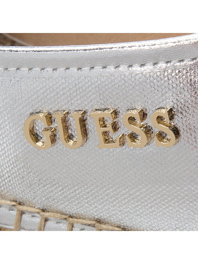 Guess Еспадрильї Guess Rela FLRLE2 FAM14 Срібний
