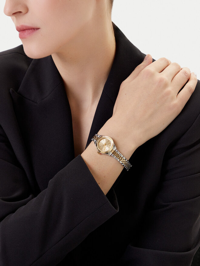 Timex Часовник Timex Legacy Mini TW2W90900 Златист