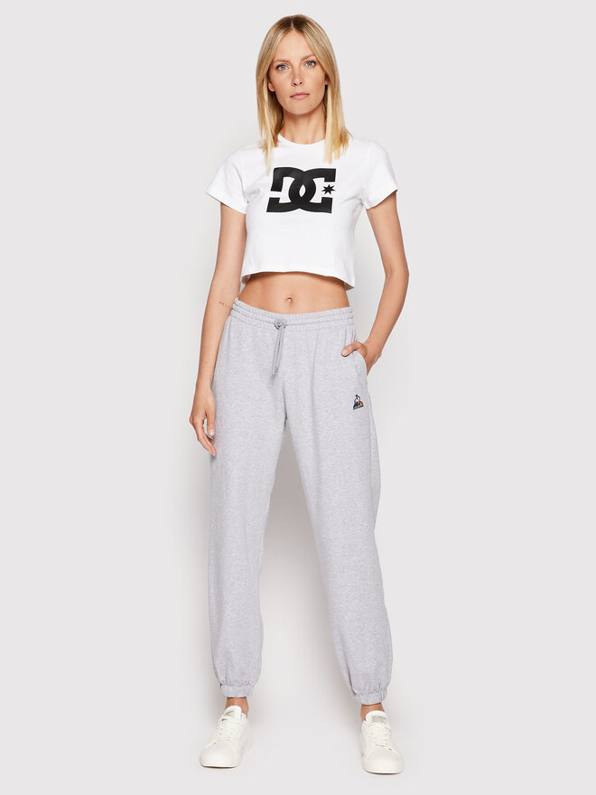 DC DC Marškinėliai Star ADJZT03035 Balta Regular Fit