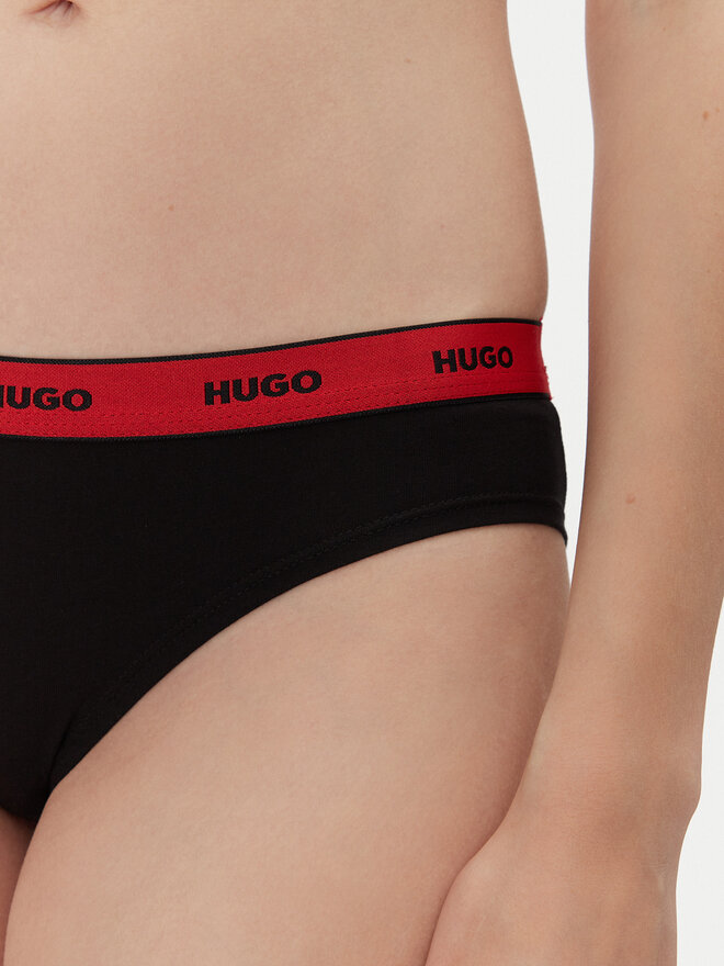 HUGO HUGO Σλιπ κλασικά 50545716 Μαύρο