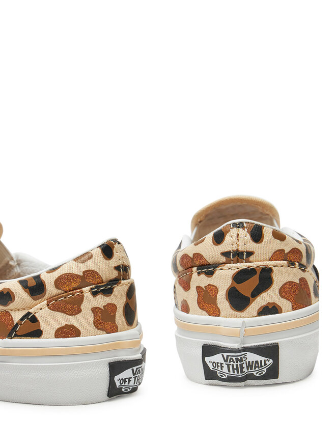 Sneakers aus Stoff Vans Classic Slip On Glitter VN000CYGBF21 Beige eschuhe