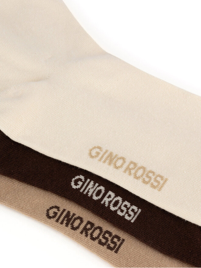 GINO ROSSI Lange Socken GINO ROSSI CEO_AS_GR_3MB_002W-AW26 (3-PACK) Bunt