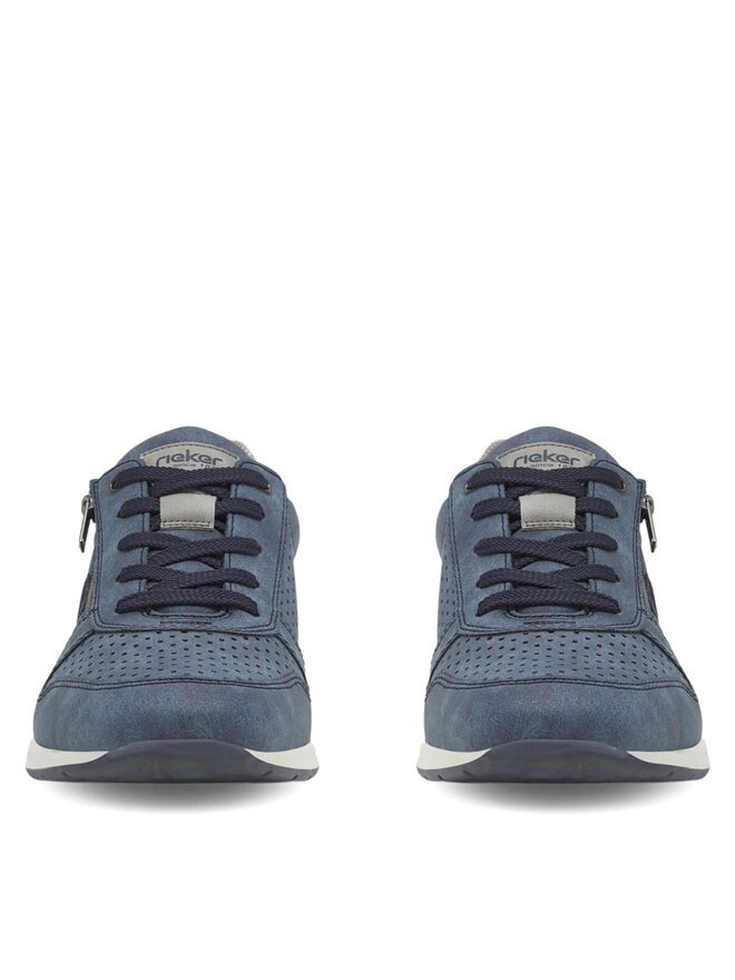 Rieker Sneakersy Rieker 11926-14 Tmavomodrá