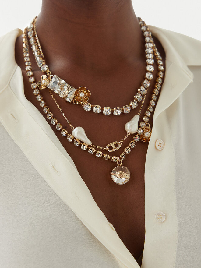 TWINSET Halskette TWINSET 252TA4280 Goldfarben