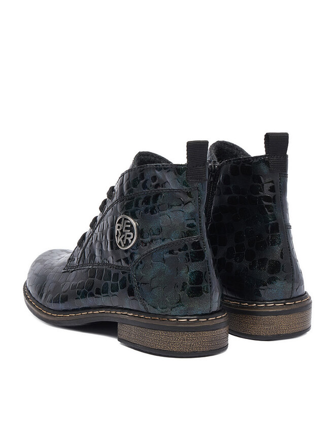 Rieker Schnürschuhe Rieker CEO-71205-90 Dunkelblau