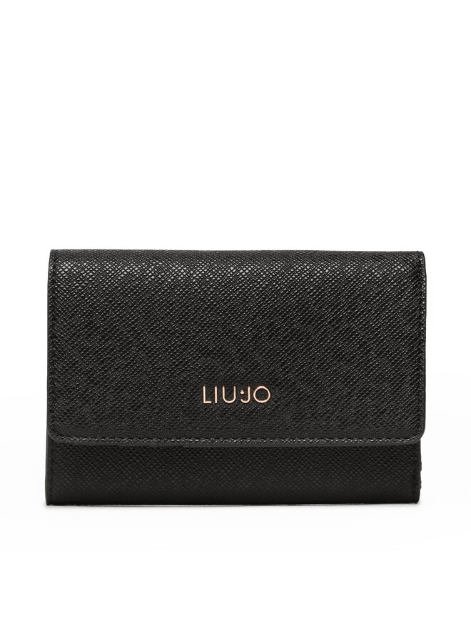 Liu Jo Portofel Mare de Damă Liu Jo M Trifold AXX015 E0087 Negru