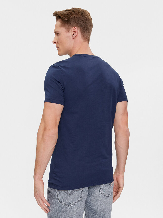 Guess Guess 2er-Set T-Shirts Caleb U97G03 KCD31 Dunkelblau Regular Fit