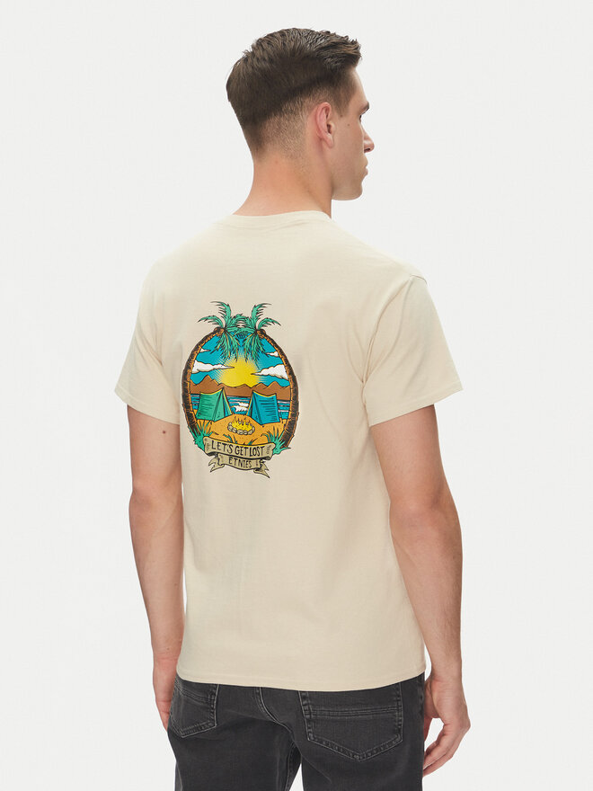 Etnies Etnies T-Shirt Camp Vibes 4130003782 Μπεζ Regular Fit