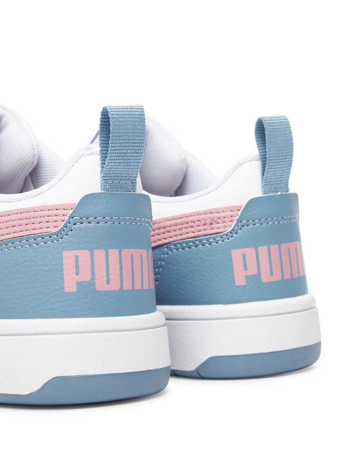 Puma Снікерcи Puma Rebound V6 Lo Jr 393833 30 Білий