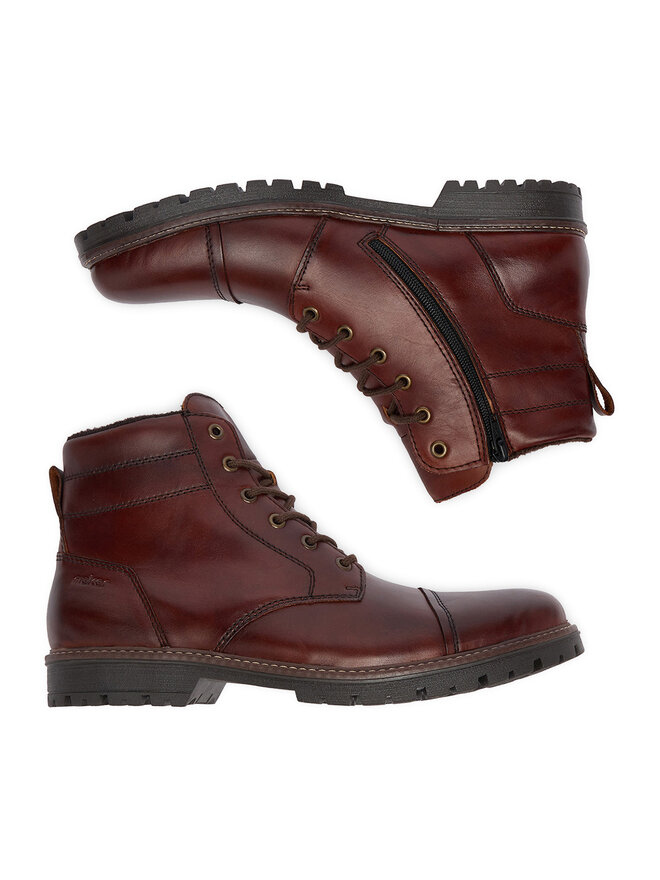 Rieker Schnürschuhe Rieker CEO-F3604-25 Dunkelbraun