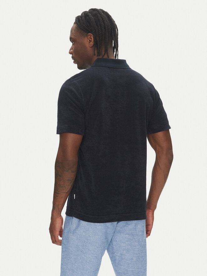 Lindbergh Lindbergh Poloshirt 30-404263 Dunkelblau Relaxed Fit