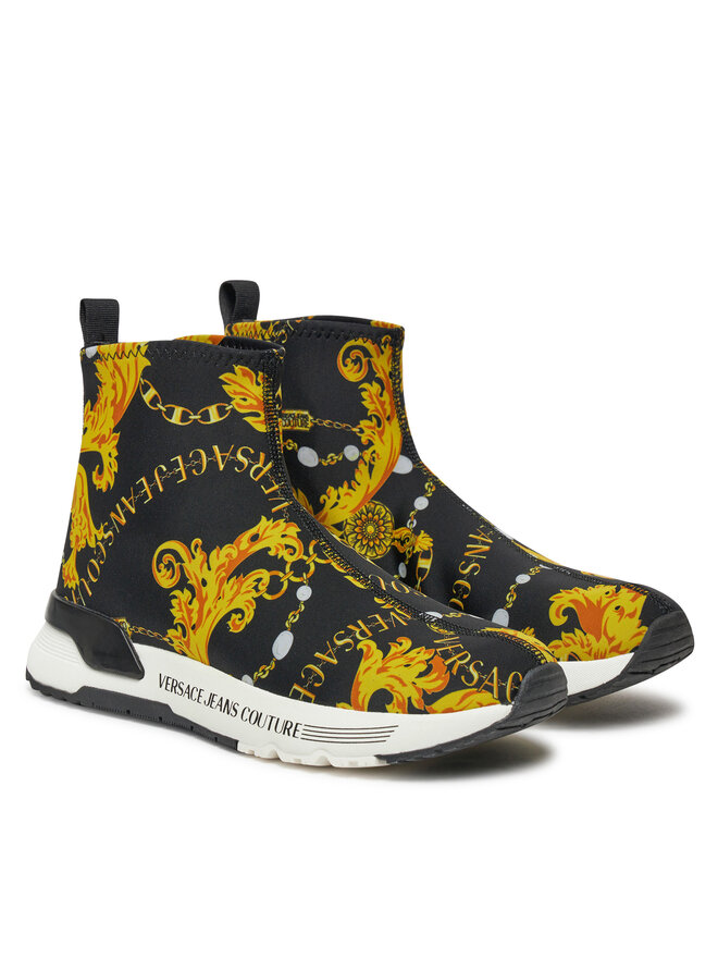 Versace Jeans Couture Сникърси Versace Jeans Couture Dynamic 77VA3SA4 Черен