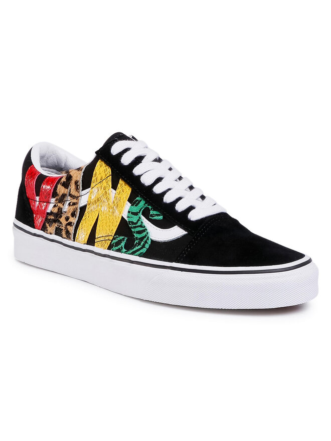 Zapatos vans rasta letra top