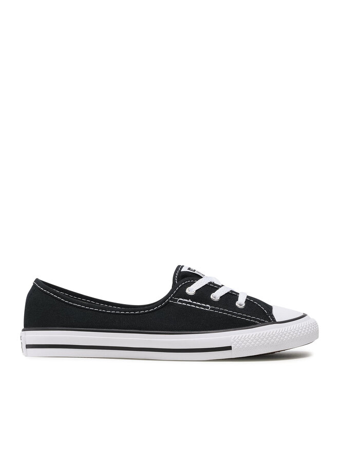 Sneakers aus Stoff Converse Ctas Bellet Lace Slip 566775C Schwarz eschuhe
