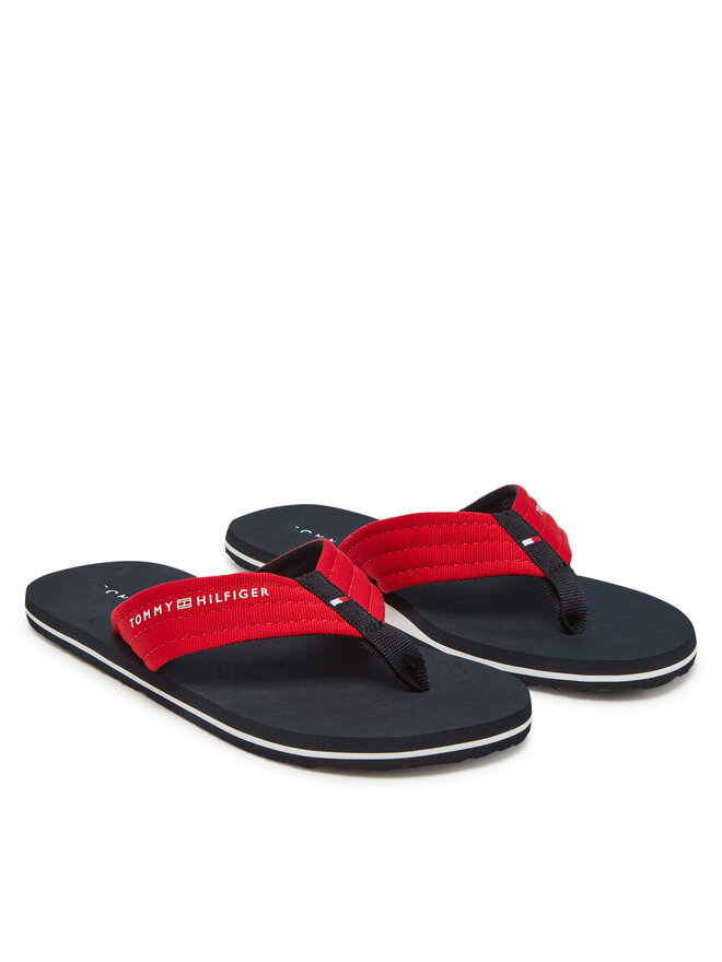 Tommy Hilfiger Flip-flops Tommy Hilfiger Nyc Beach Sandal FM0FM05437 Piros