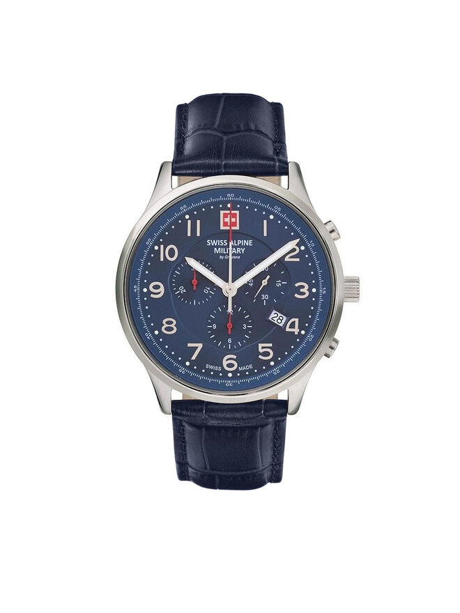 Swiss Alpine Military Laikrodis Swiss Alpine Military 7084.9535 Tamsiai mėlyna