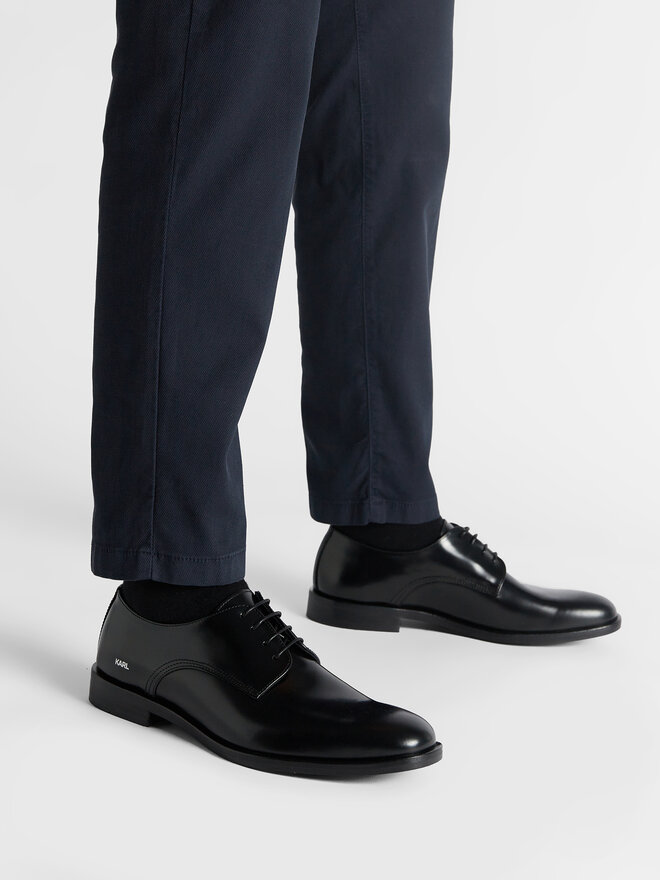 KARL LAGERFELD Pantofi KARL LAGERFELD KL12224 Negru