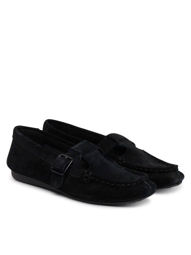 Clarks Mokassins Clarks Freckle Tbar 26185903 Schwarz