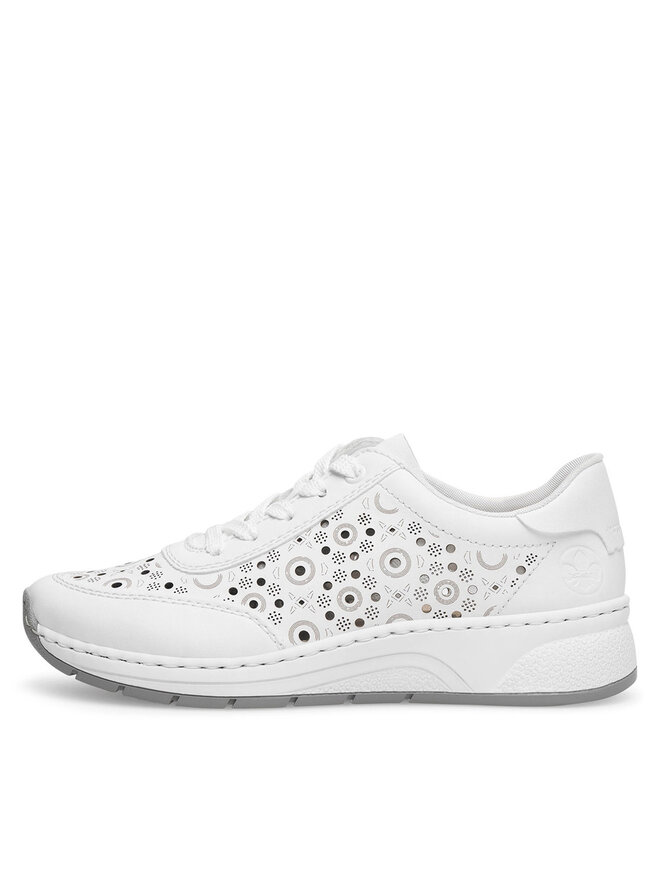 Rieker Sneakers Rieker N6506-80 Weiß