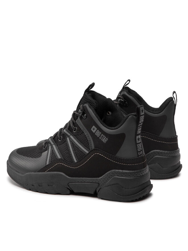Big Star Shoes Botines planos Big Star Shoes KK274218 Negro