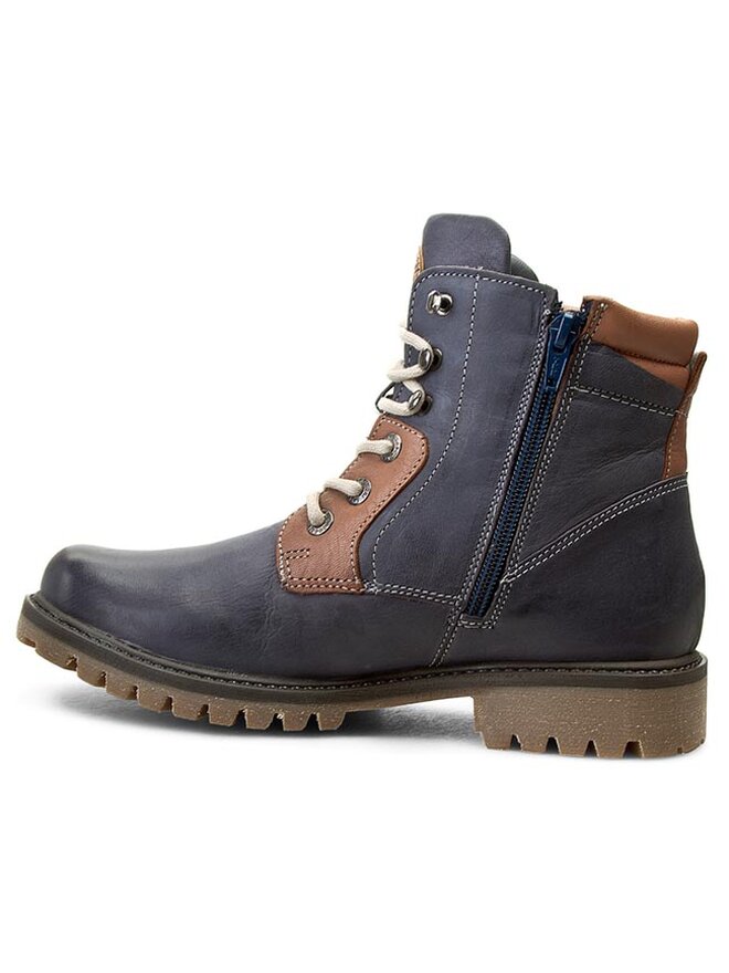 Bottes de randonnee Lasocki Young BI12 TREMP 06 Bleu marine chaussures